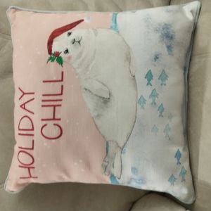 "Holiday Chill" pillow